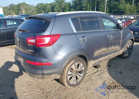 2013 Kia Sportage Sx from USA, damaged, VIN KNDPCCA66D7363684